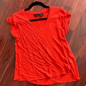 Tahari 100% Linen Top